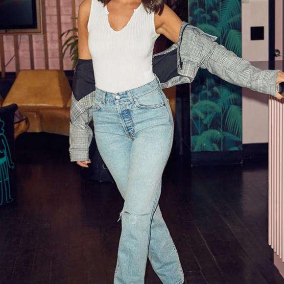 REVICE JEANS, PLAYER ONE WASH SIZE 28, LIGHT BLUE - Picture 2 of 4